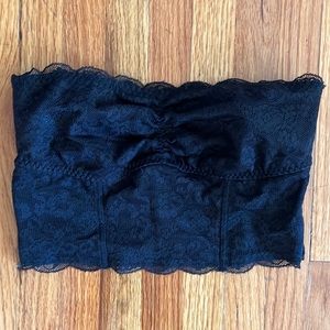 Black Victoria’s Secret Lace Bandeau